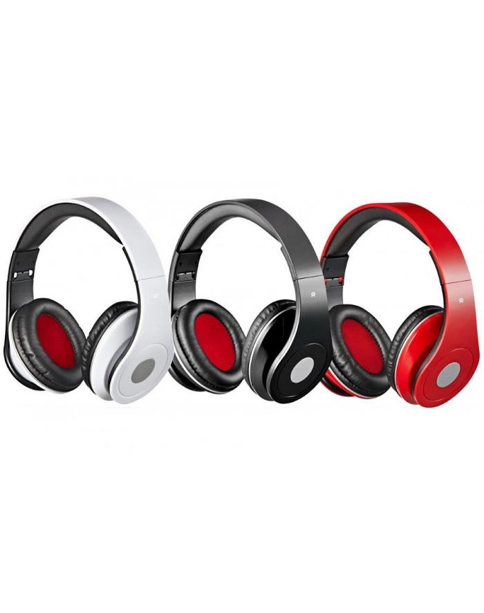 SŁUCHAWKI REBELTEC AUDIOFEEL BLACK Z MIKROFONEM główny
