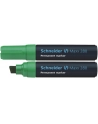 Marker permanentny SCHNEIDER Maxx 280, ścięty, 4-12 mm, zielony - nr 1