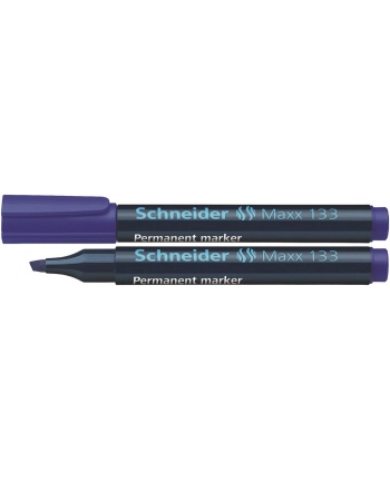 Marker permanentny SCHNEIDER Maxx 133, ścięty, 1-4 mm, niebieski nr 1