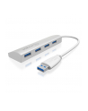 RaidSonic Icy Box 4x Port USB 3.0 Hub, Srebny - nr 11