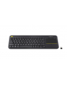 Logitech Wireless Touch Keyboard K400 Plus Black (US International) - nr 56