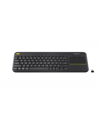 Logitech Wireless Touch Keyboard K400 Plus Black (US International)