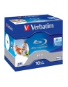 BD-R Verbatim 6x 25GB (Jewel Case 10) Blu-Ray Printable - nr 1