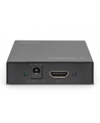 Rozdzielacz splitter HDMI 4K UHD 3D, 2-portowy DIGITUS nr 1