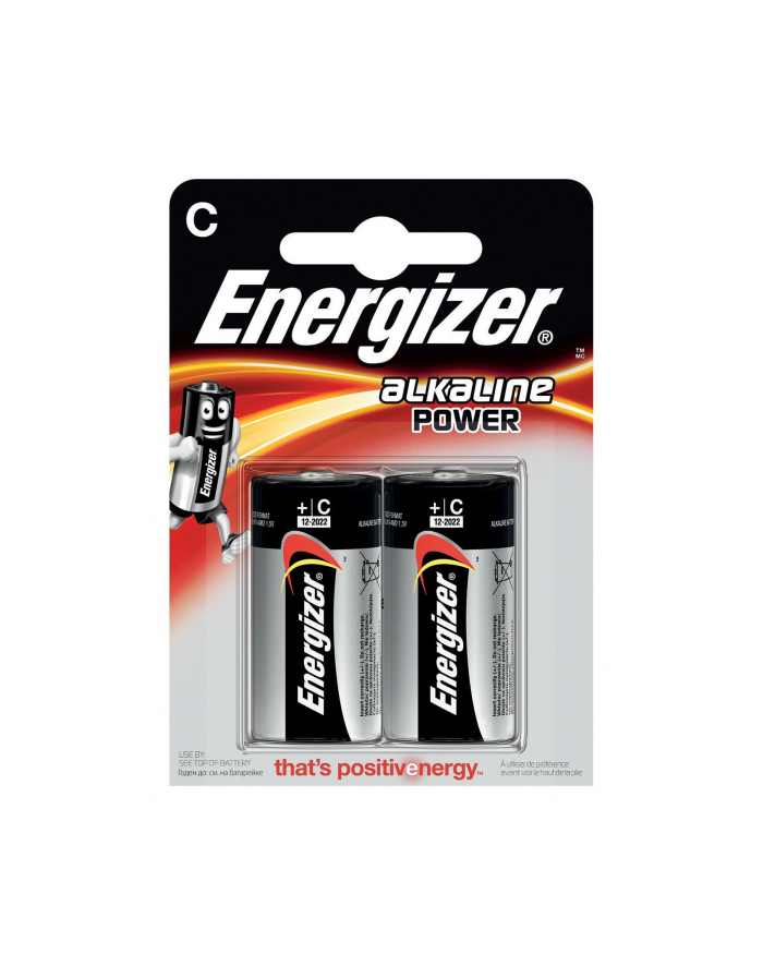 Baterie alkaliczne Energizer 1 5V (C 2pack) LR14 główny