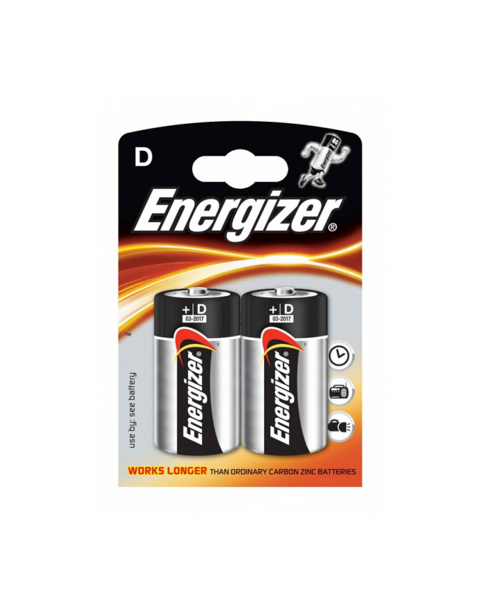 Baterie alkaliczne Energizer 1 5V (D 2pack) LR20 główny