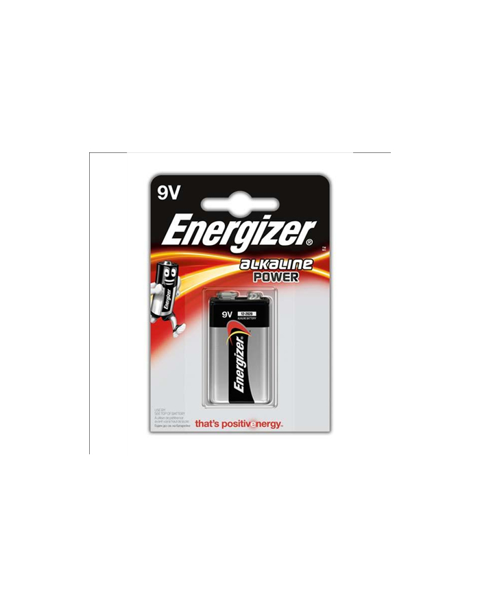 Baterie alkaliczne Energizer 9V (9V 1pack) 6LR61 główny