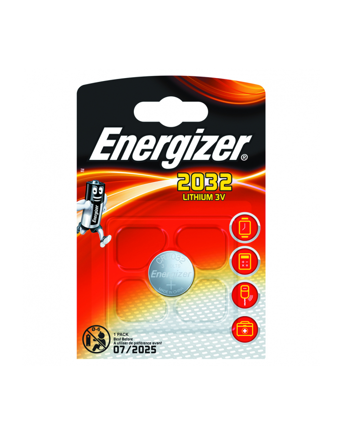 Bateria Energizer 3V 225mAh (CR2032) 1szt główny