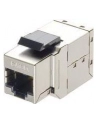 LOGILINK- Przejściówka Keystone 2 x RJ45 Cat.6A STP, snap-in mounting - nr 11