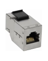LOGILINK- Przejściówka Keystone 2 x RJ45 Cat.6A STP, snap-in mounting - nr 12