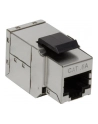 LOGILINK- Przejściówka Keystone 2 x RJ45 Cat.6A STP, snap-in mounting - nr 15