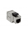 LOGILINK- Przejściówka Keystone 2 x RJ45 Cat.6A STP, snap-in mounting - nr 20