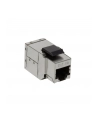 LOGILINK- Przejściówka Keystone 2 x RJ45 Cat.6A STP, snap-in mounting - nr 6