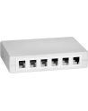 LOGILINK- Puszka natynkowa Keystone 12 portów UTP, biała - nr 6