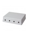 LOGILINK- Puszka natynkowa Keystone 4 porty UTP, biała - nr 11