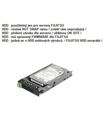 Fujitsu HD SAS 6G 300GB 15K HOT PL 3.5' EP