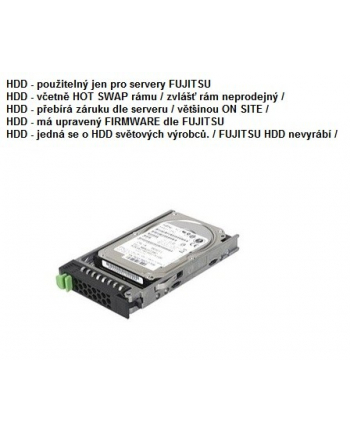 Fujitsu HD SAS 12G 300GB 10K 512n HOT PL 2.5' EP