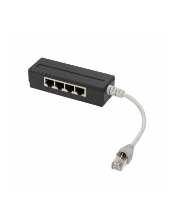 LOGILINK- 5 Port RJ45 Splitter, ekranowany, kabel 15 cm