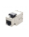 LOGILINK- Przejściówka Keystone 2 x RJ45 Cat.6A STP, snap-in mounting - nr 13