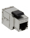 LOGILINK- Przejściówka Keystone 2 x RJ45 Cat.6A STP, snap-in mounting - nr 18