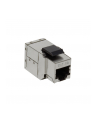 LOGILINK- Przejściówka Keystone 2 x RJ45 Cat.6A STP, snap-in mounting - nr 3