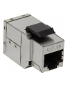 LOGILINK- Przejściówka Keystone 2 x RJ45 Cat.6A STP, snap-in mounting - nr 7