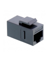 LOGILINK- Przejściówka Keystone 2 x RJ45 Cat.6 UTP, snap-in mounting - nr 1