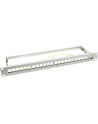 LOGILINK- Patchpanel Keystone 24-portowy, ekranowany, szary - nr 12