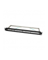 LOGILINK- Patchpanel Keystone 24-portowy, ekranowany, czarny - nr 10