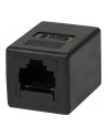 LOGILINK- Złączka RJ45- RJ45 żeńsko/żeńska kat.6 UTP, czarna - nr 11