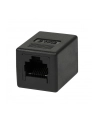 LOGILINK- Złączka RJ45- RJ45 żeńsko/żeńska kat.6 UTP, czarna - nr 2
