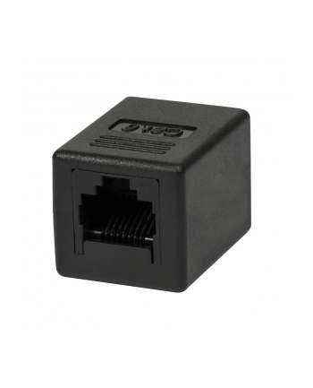 LOGILINK- Złączka RJ45- RJ45 żeńsko/żeńska kat.6 UTP, czarna nr 1