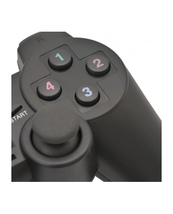 VAKOSS  Gamepad USB z wibracjami do PC/PS3 Msonic MN3329BK