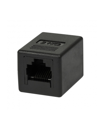 LOGILINK- Złączka RJ45- RJ45 żeńsko/żeńska kat.6 UTP, czarna