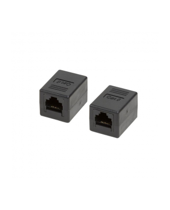 LOGILINK- Złączka RJ45- RJ45 żeńsko/żeńska kat.6 UTP, czarna