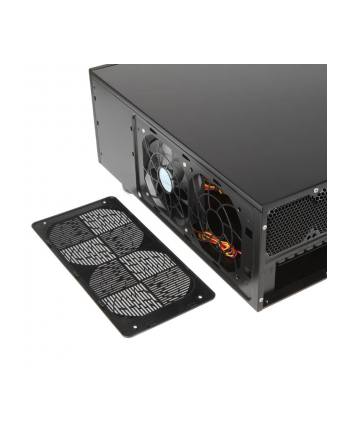 SilverStone Grandia GD08B HTPC/ desktop case, USB 3.0 x2, black, w/o PSU