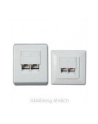 STP concealed socket CAT6 Digitus 2x - nr 23