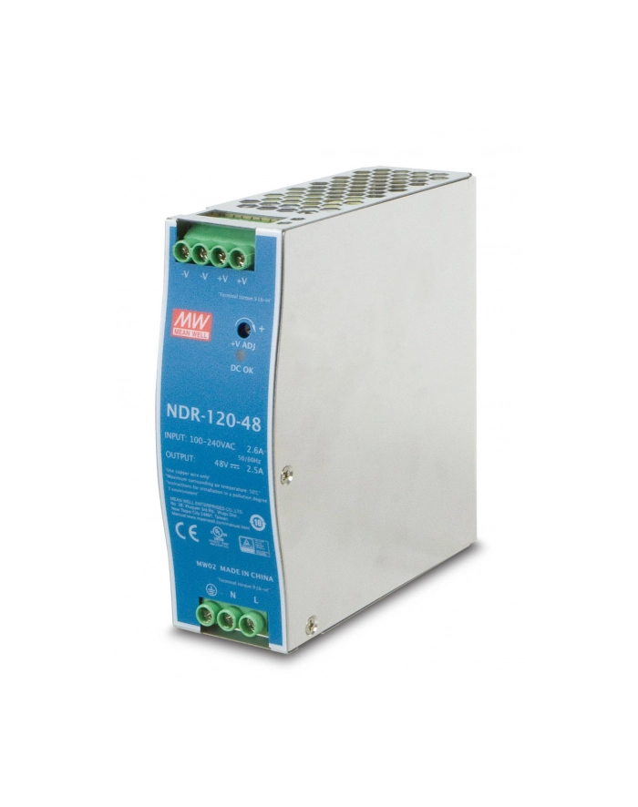 PLANET PWR-120-48 Zasilacz przem. 120W 48V główny