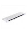 Telegaertner TELEGARTNER Panel 19  1U 24xRJ45 kat. 5e FTP szary - nr 6