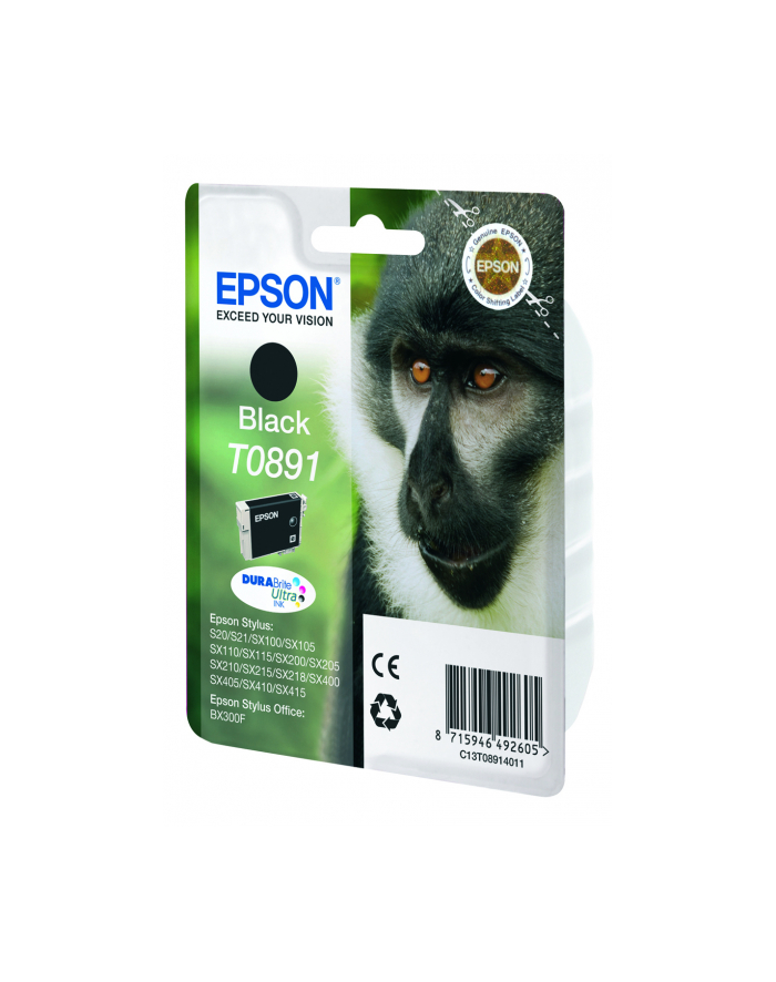 EPSON Tusz Czarny T0891=C13T08914011  5.8 ml główny