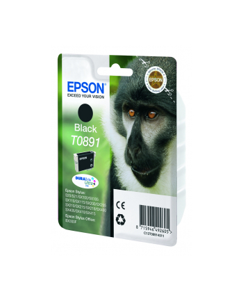 EPSON Tusz Czarny T0891=C13T08914011  5.8 ml nr 2