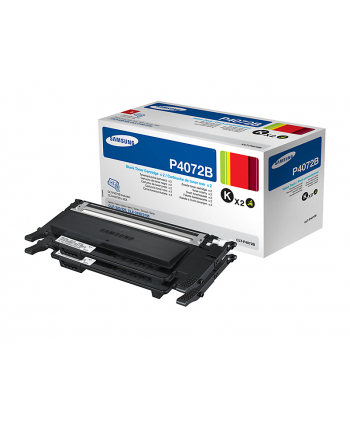 Samsung Electronics Polska SAMSUNG Toner Czarny CLTP4072B=CLT-P4072B  Zestaw 2xCLT-K4072S