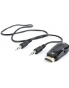 Adapter HDMI A(M)->VGA(F) + AUDIO Gembird - nr 38