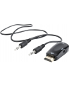 Adapter HDMI A(M)->VGA(F) + AUDIO Gembird - nr 39