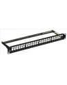 A-LAN ALANTEC patch panel   19   1U  24 porty  niewyposażony ( na keystony) - nr 5