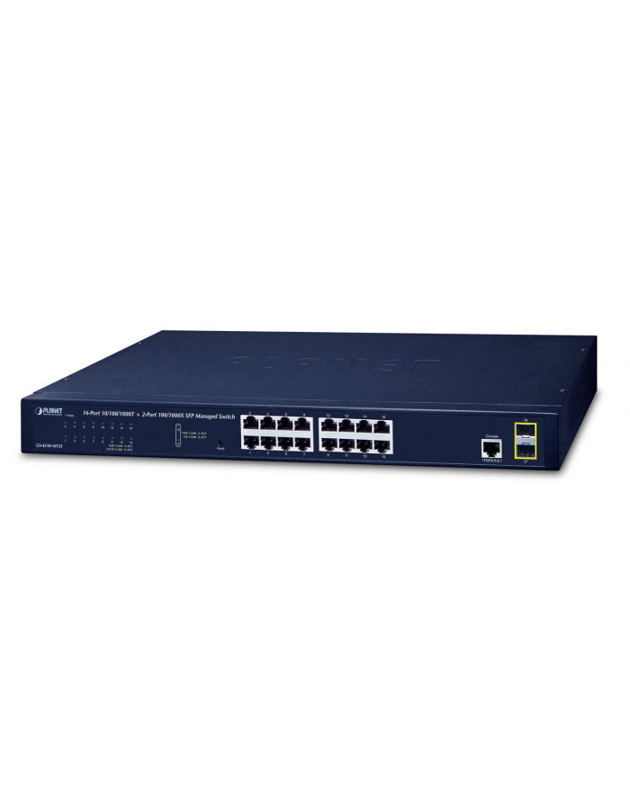 PLANET GS-4210-16T2S Switch 16x GEth L2 + 2x SFP główny