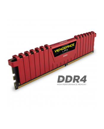 Corsair DDR4 Vengeance LPX 16GB/3200(2*8GB) CL16-18-18-36 RED 1,35V                                                                                   XMP 2.0