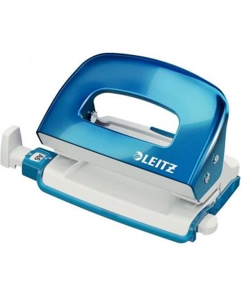 Dziurkacz Mini Leitz WOW metalowy Leitz, niebieski metalik nr 2