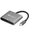 Sandberg Replikator portów USB-C - HDMI+USB - nr 17