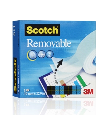 3M-SCOTCH Taśma odklejalna Scotch® Magic™, matowa, 19 mm x 33 m nr 1